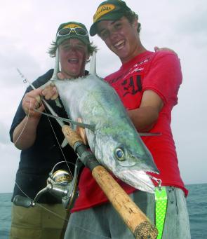 Mackerel are an awesome target for saltwater jigging.